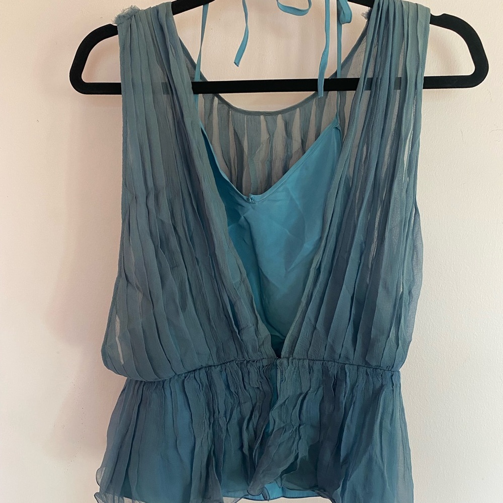 Chloe Silk Chiffon Top - Picture 4 of 8